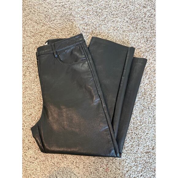 Aritzia Wilfred Faux Leather Pants - Picture 1 of 9